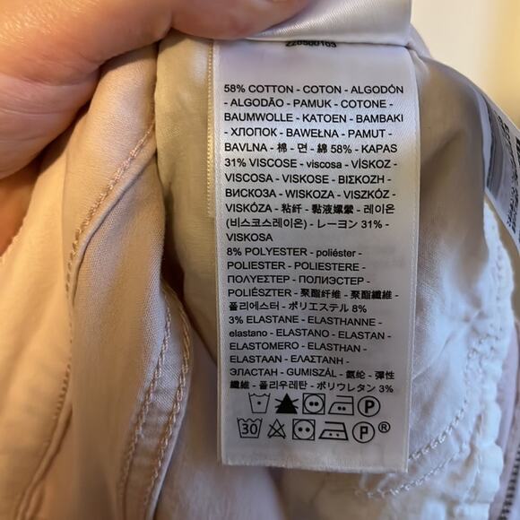 Levi’s Blush Pink High Rise Skinny Ankle Jeans - Picture 9 of 11